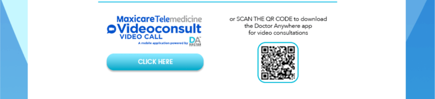 QR code to download Doctor Anywhere App