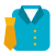 Shirt with tie icon png