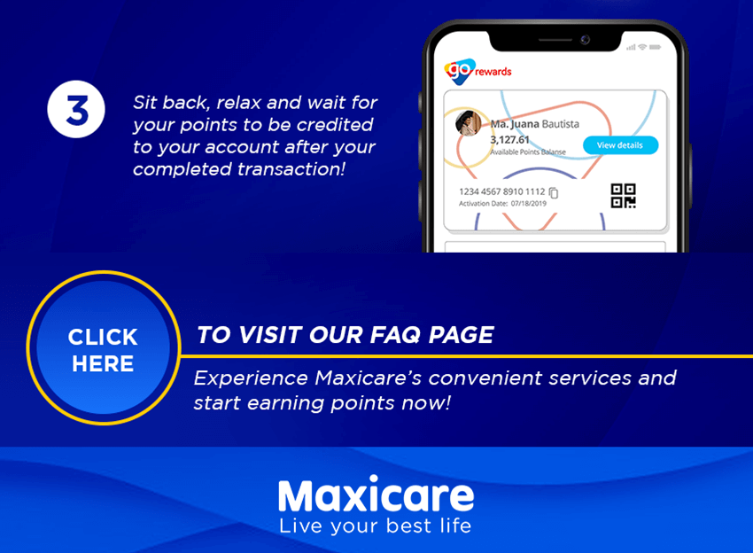 Maxicare - start earning points