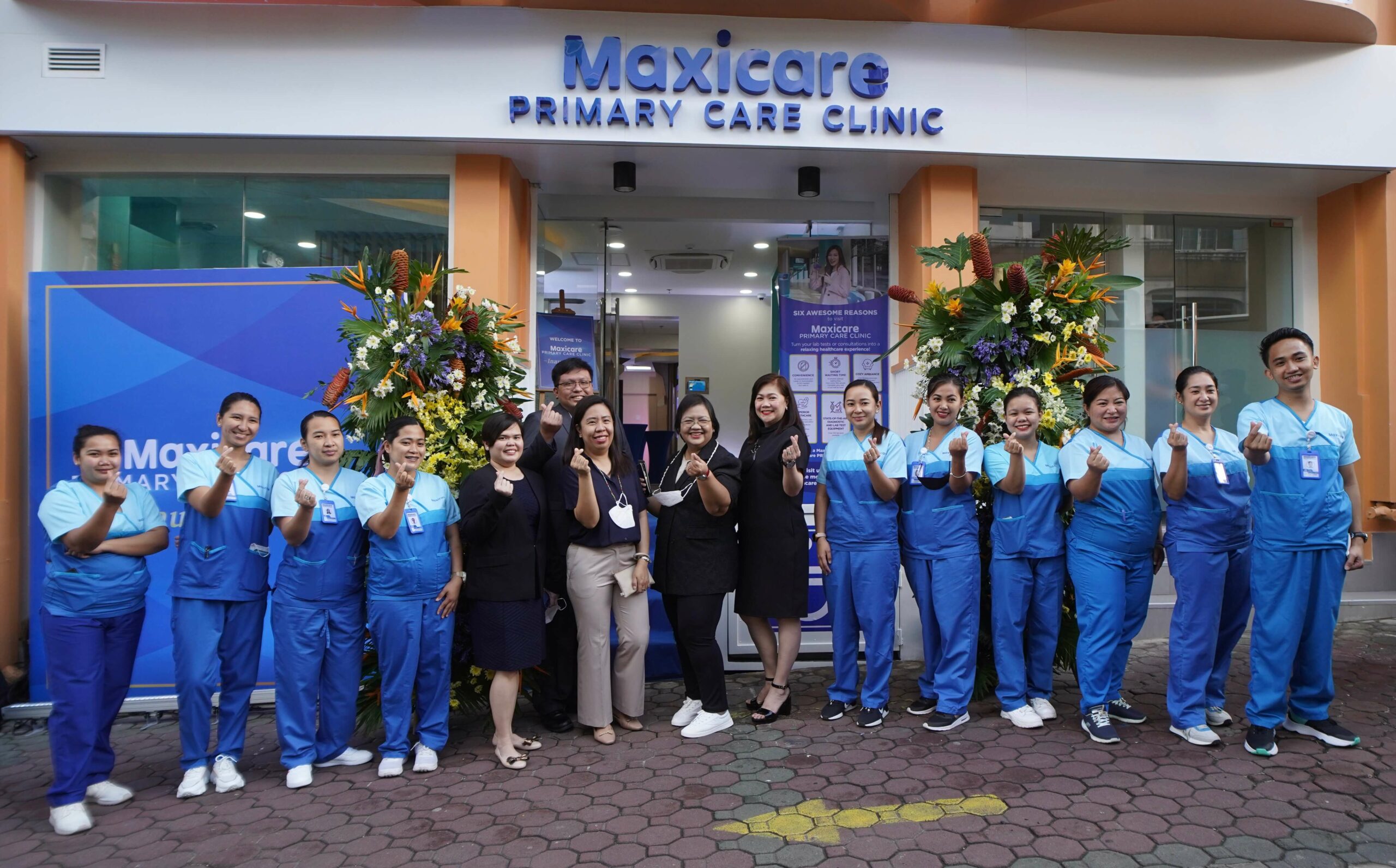 Staff at Maxicare Primary Care Clinic