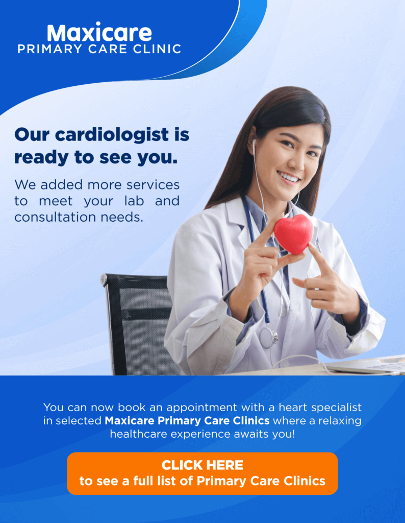 Maxicare cardiologist appointment