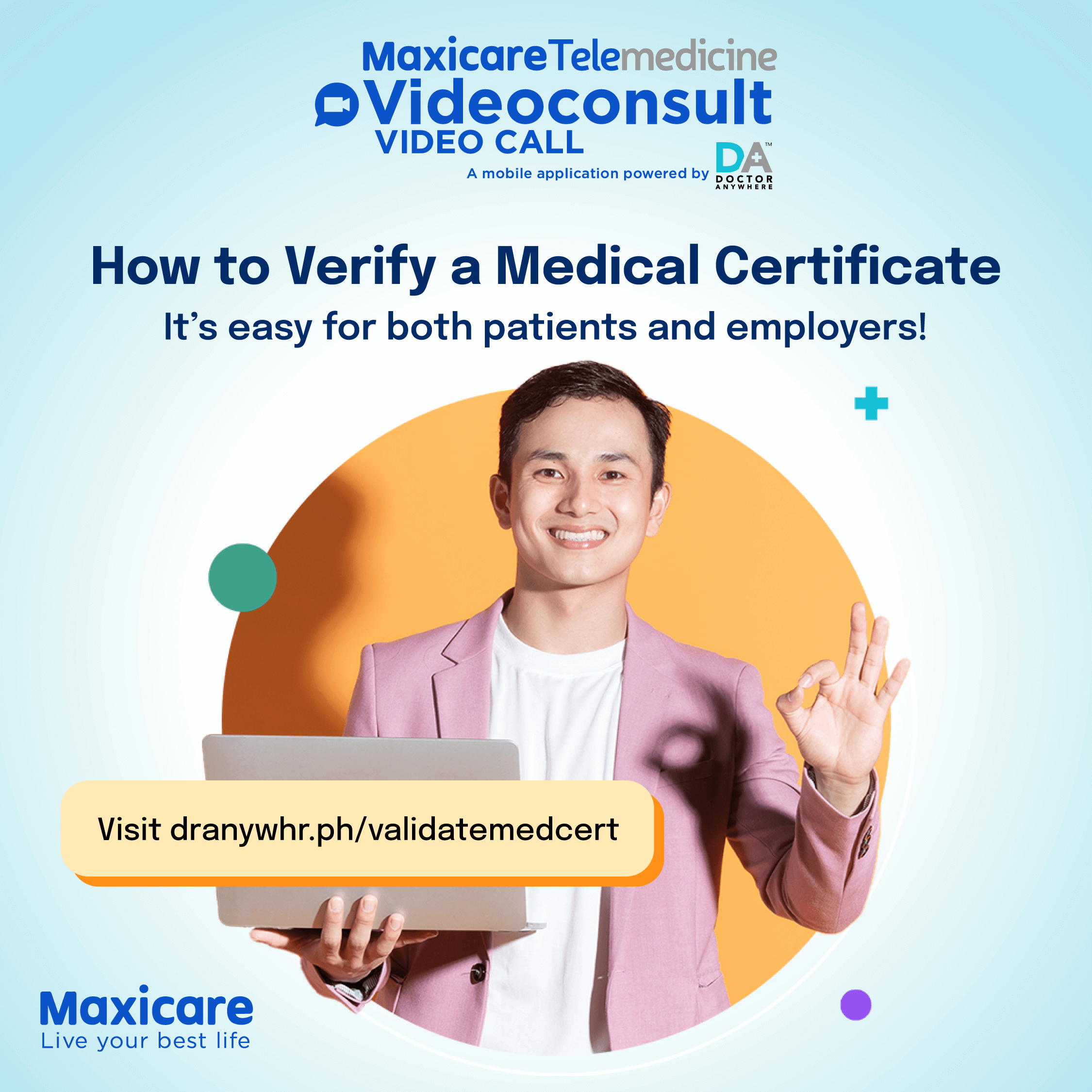 Easily Verify Medical Certificates with Maxicare