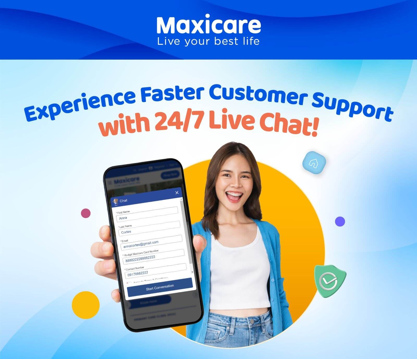 Maxicare Launches 24/7 Live Chat Service
