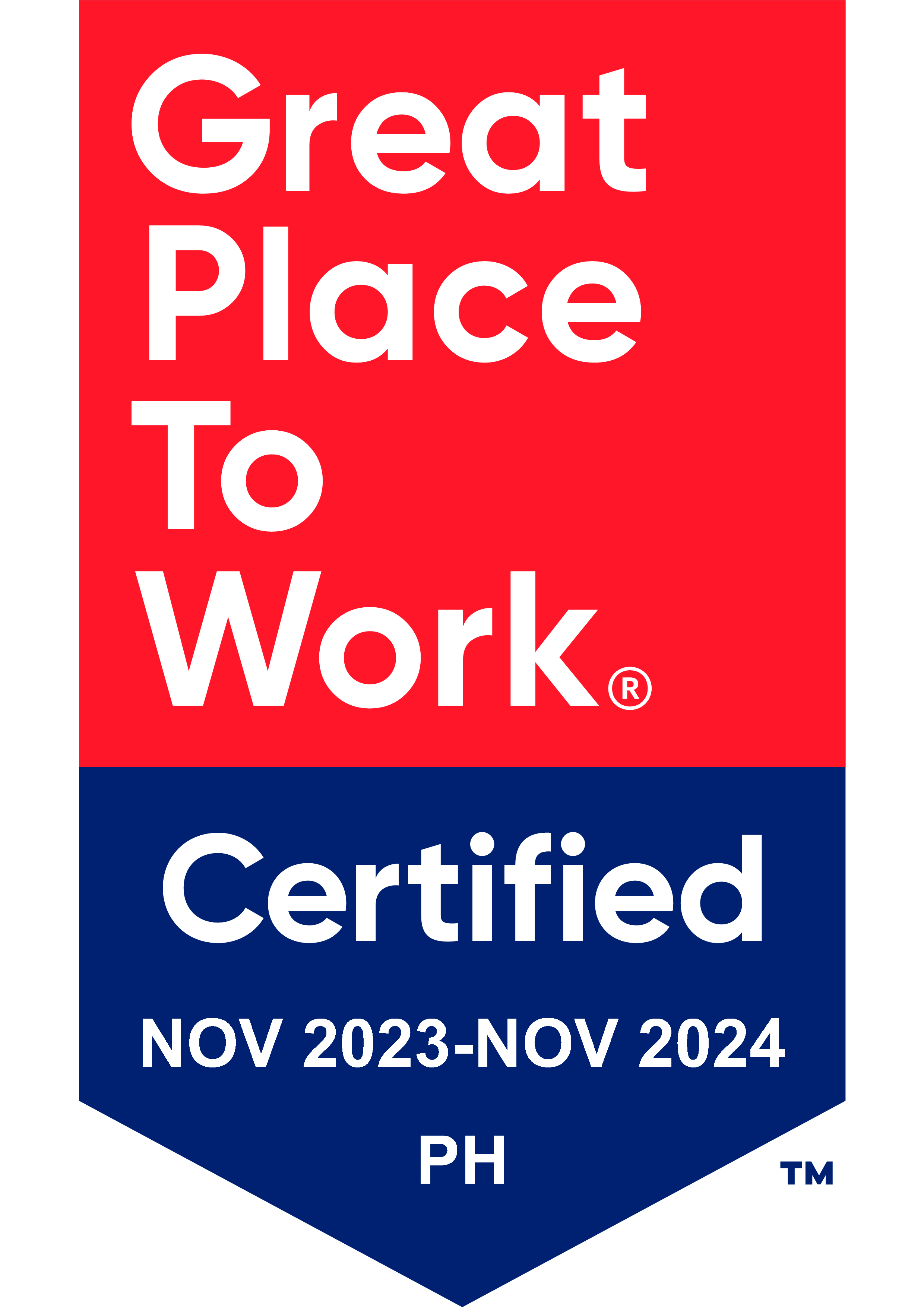 Great Place To Work - Certification