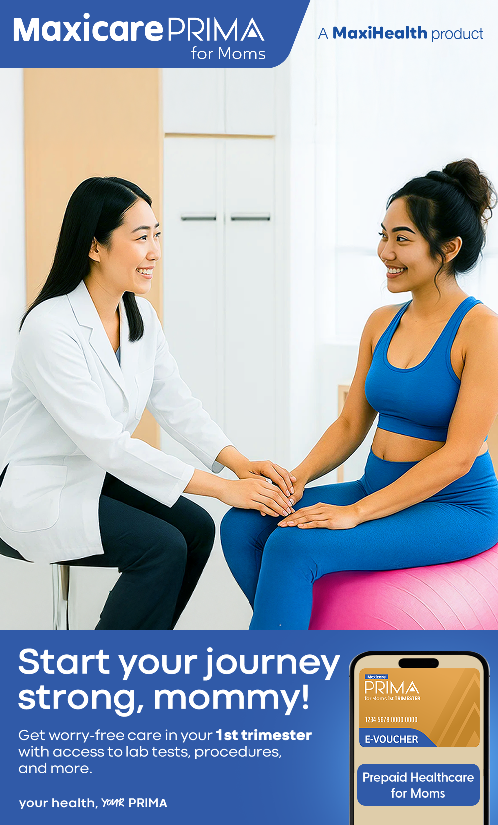 Couples above 60 years image implies prima gold Maxicare