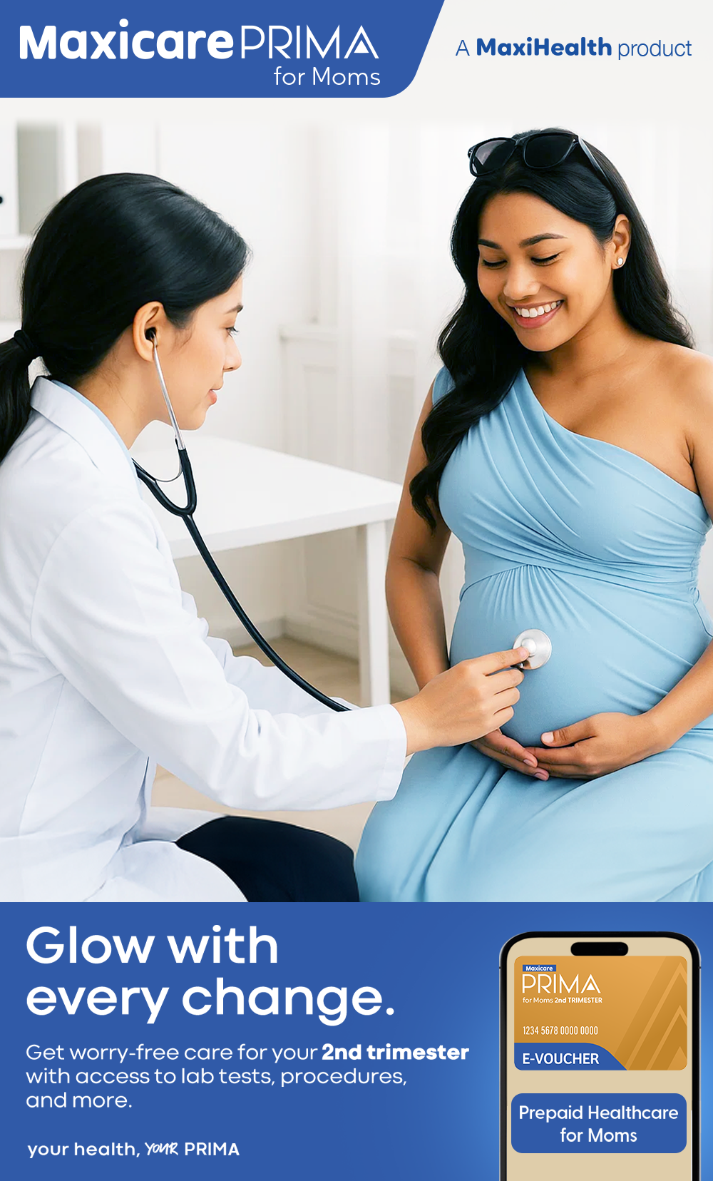 Couples above 60 years image implies prima gold Maxicare