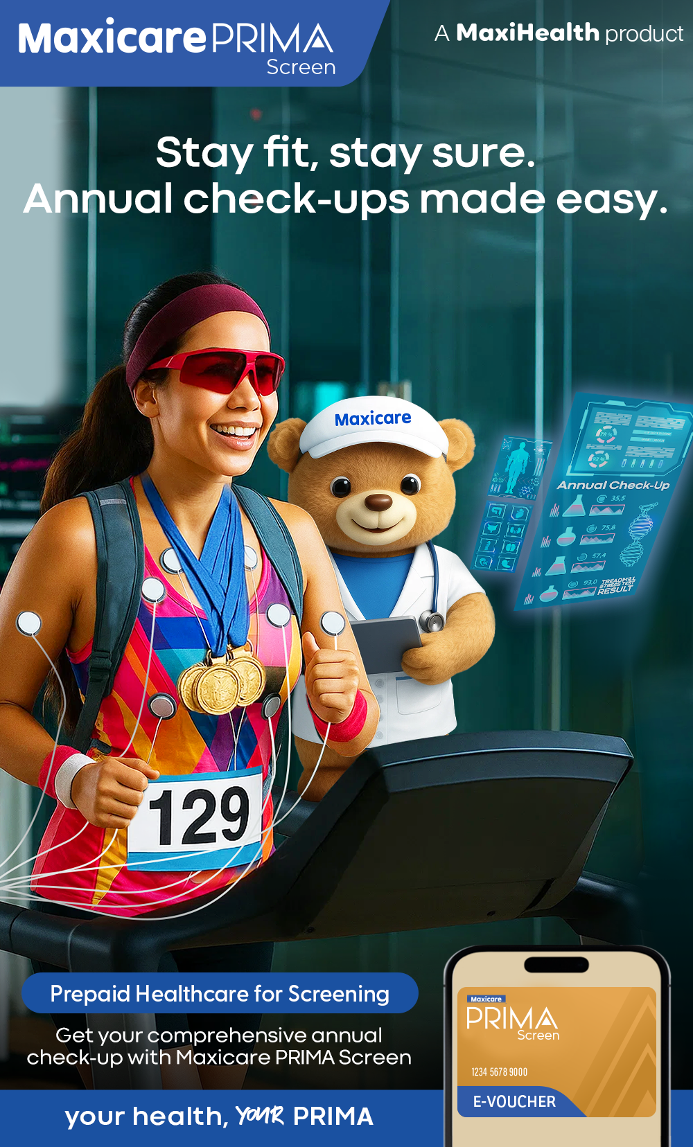 Couples above 60 years image implies prima gold Maxicare