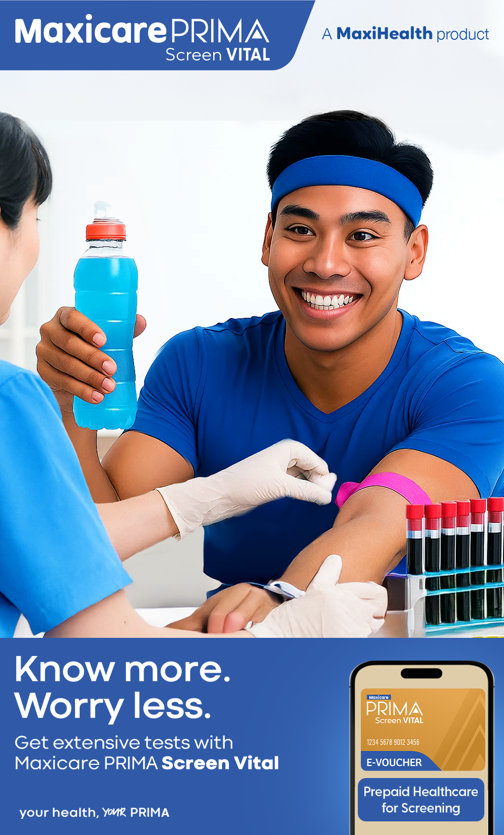 Couples above 60 years image implies prima gold Maxicare