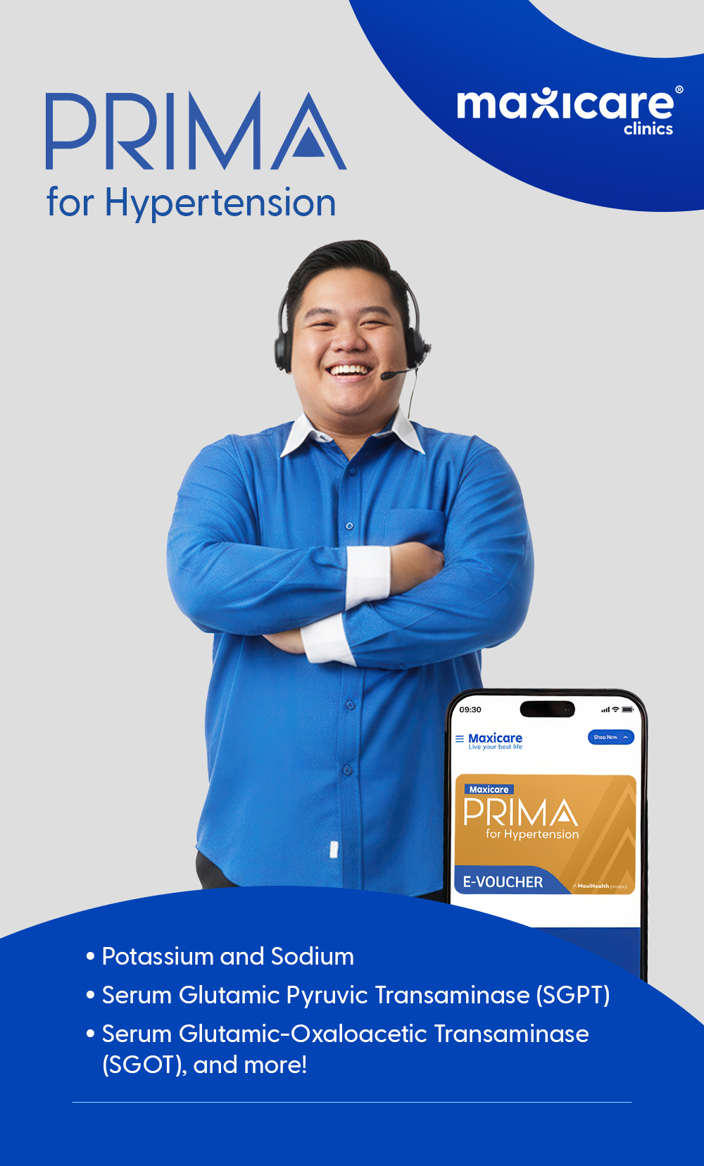 Couples above 60 years image implies prima gold Maxicare