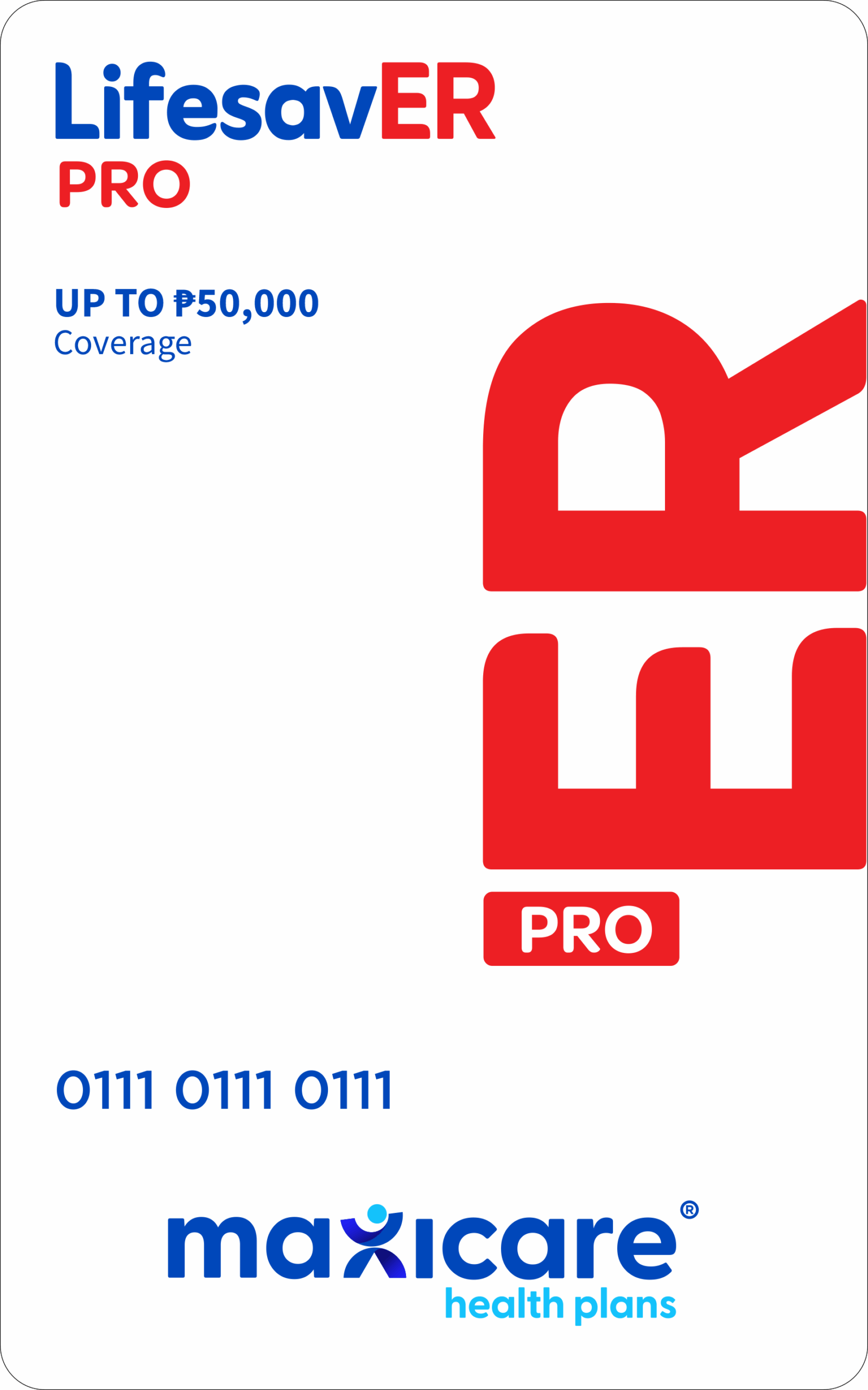 LifesavER Plus card